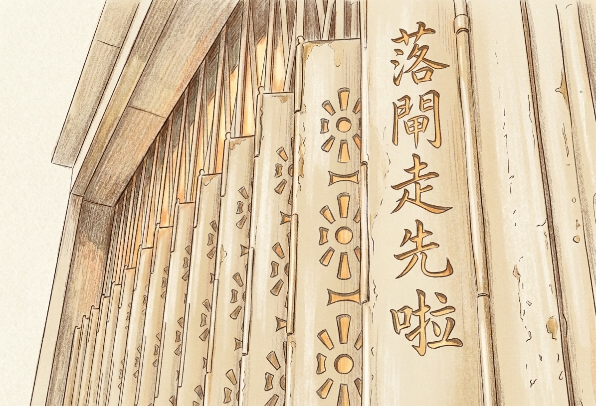 馥溢 客製化散水茶包 - 落閘走先啦 設計 台灣蜜香紅茶